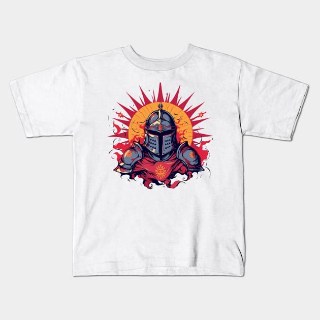 dark soul Kids T-Shirt by piratesnow